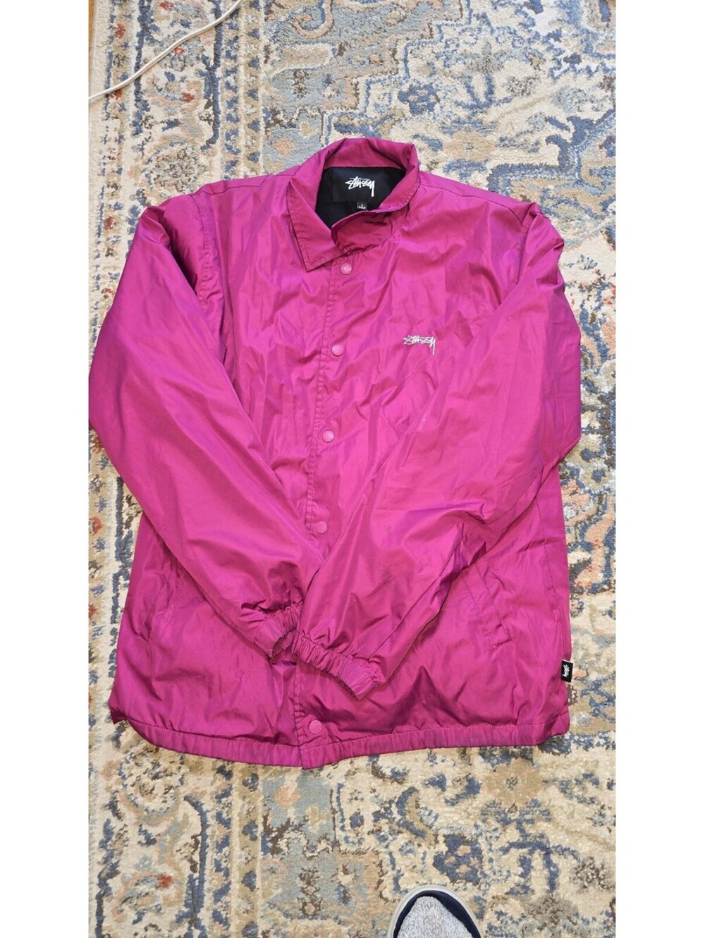 Stussy cruise coach jacket Berry